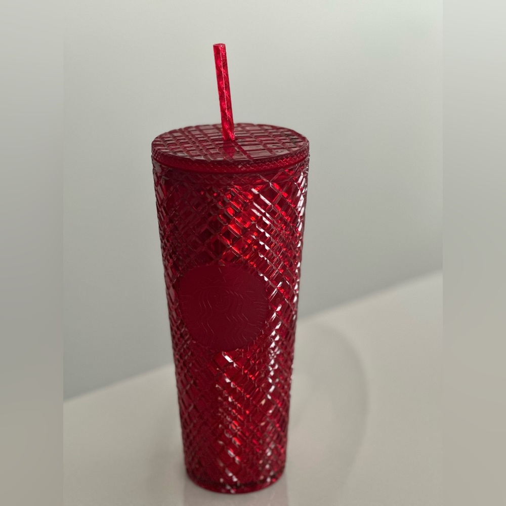 NWT Starbucks 2022 Red Jeweled Venti Tumbler